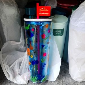 Starbucks Drinking Glass (plastic) cute cute cute!!!!